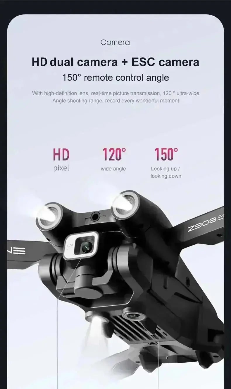 hd professional esc drone | 24g wifi fpv drone | aerial photography drone for travel | energy saving