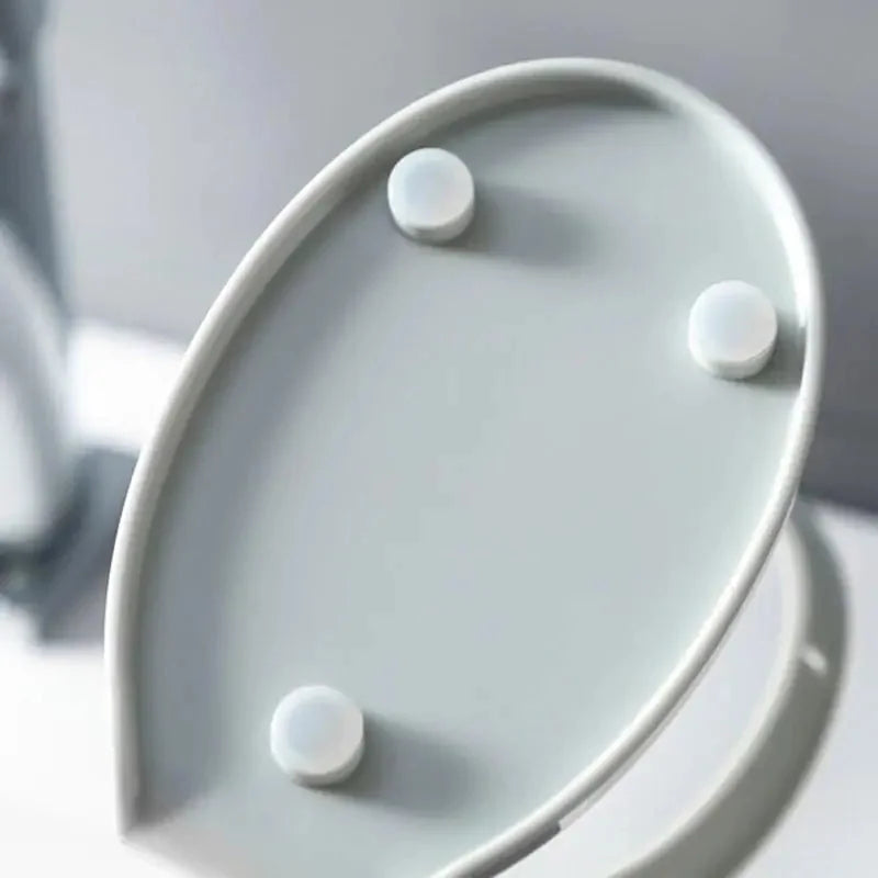 stainless-steel soap holder | leaf-shaped soap dish with drain | non-slip soap storage box | ultrasonic cleaning