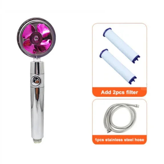 water saving shower head | high pressure spray nozzle | 360 degree rotating shower head | ultrasonic cleaning