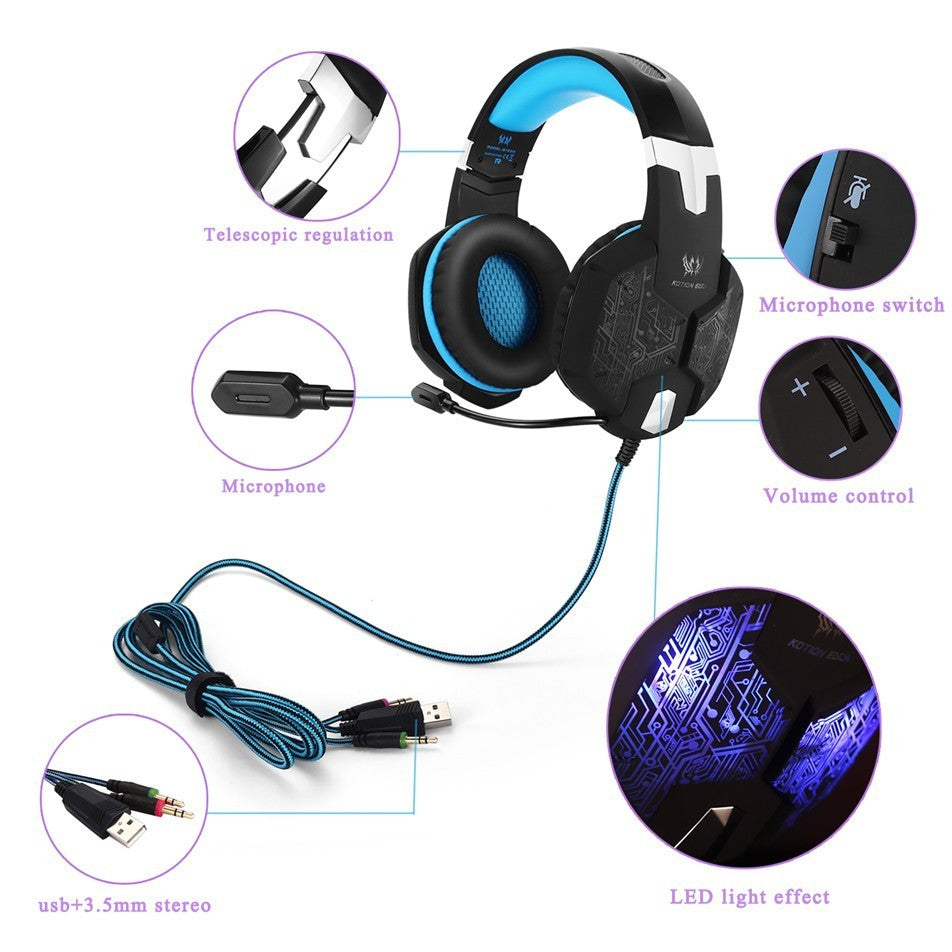 Gaming Headset with Microphone 