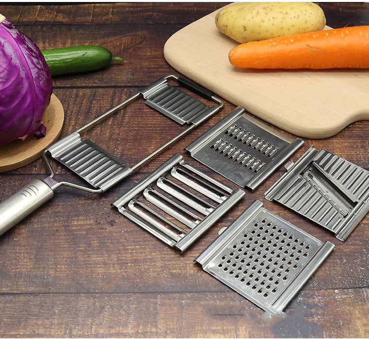 Stainless Steel Grater, Vegetable And Fruit Slicer, Peeler 