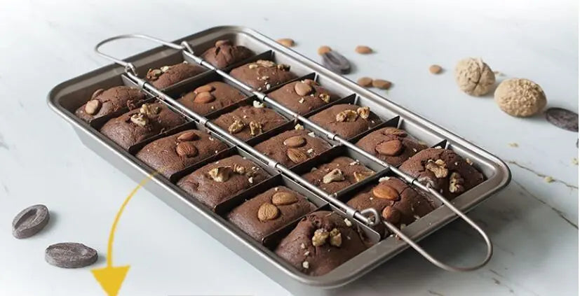 Brownie Baking Pan Cake Mould Square Bread Baking 