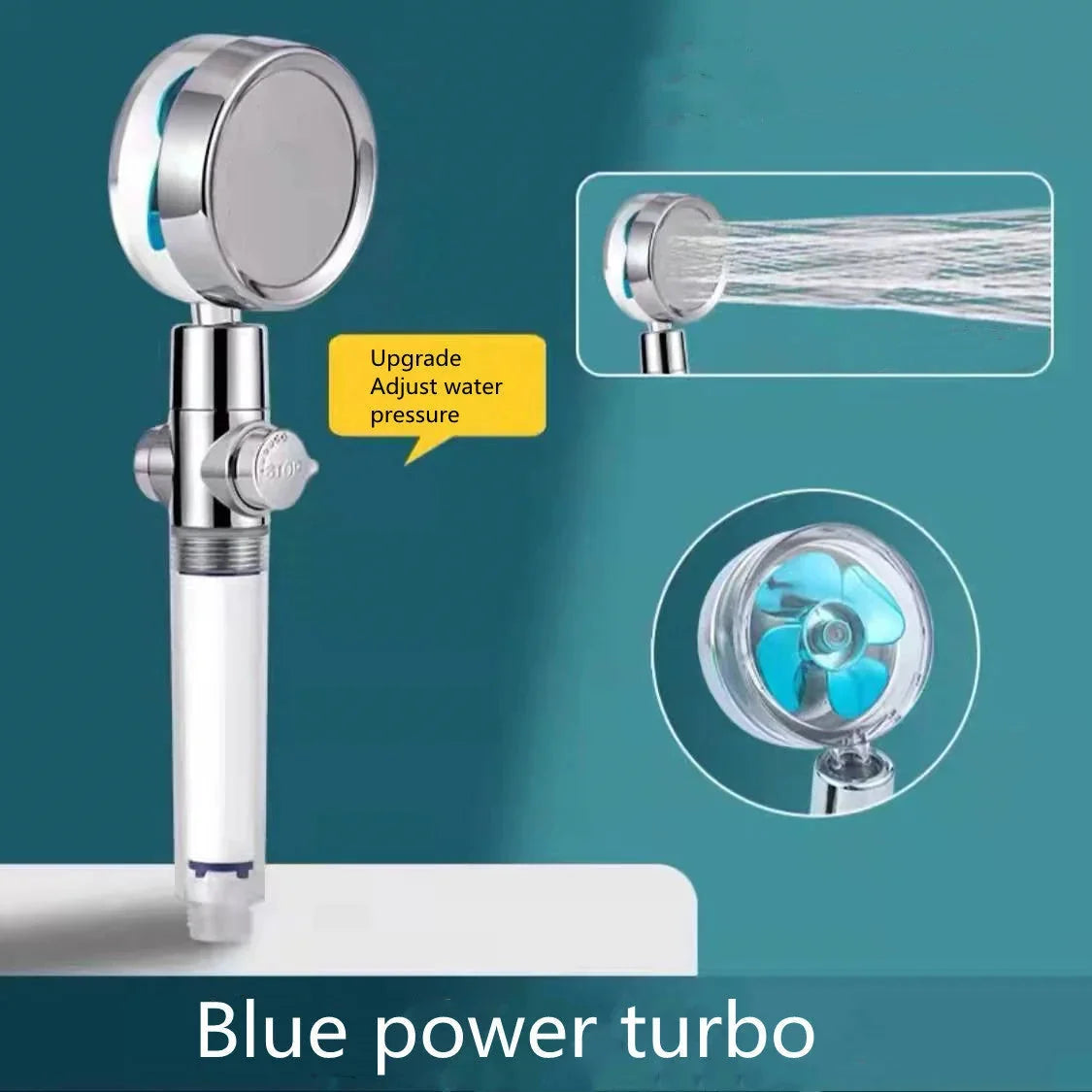 water saving shower head | high pressure spray nozzle | 360 degree rotating shower head | energy saving