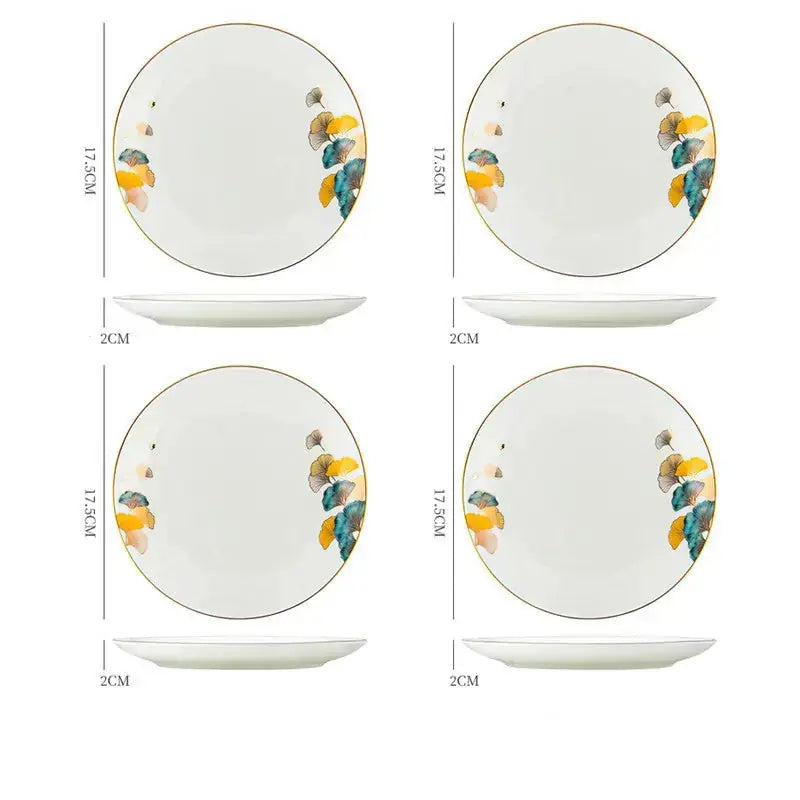 Dinner Plates Ceramic Steak Plate Web Porcelain 