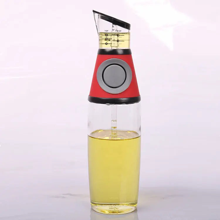 500ml Measurable Glass Bottle Oil Bottle Soy Bottle Kitchenware 