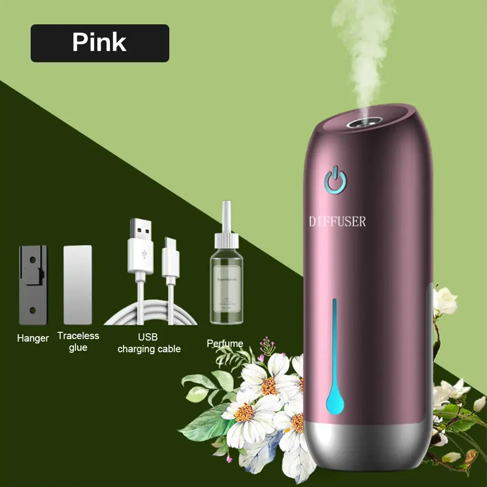 ml capacity aromatherapy machine | timed automatic spraying diffuser | household perfume machine | ultrasonic cleaning