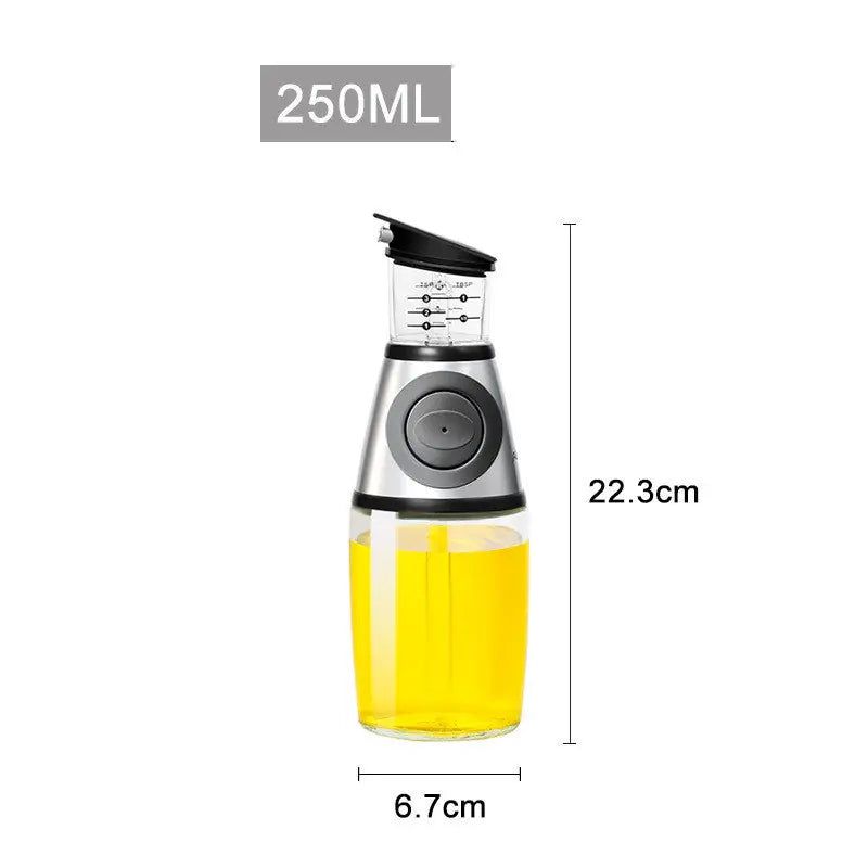 500ml Measurable Glass Bottle Oil Bottle Soy Bottle Kitchenware 
