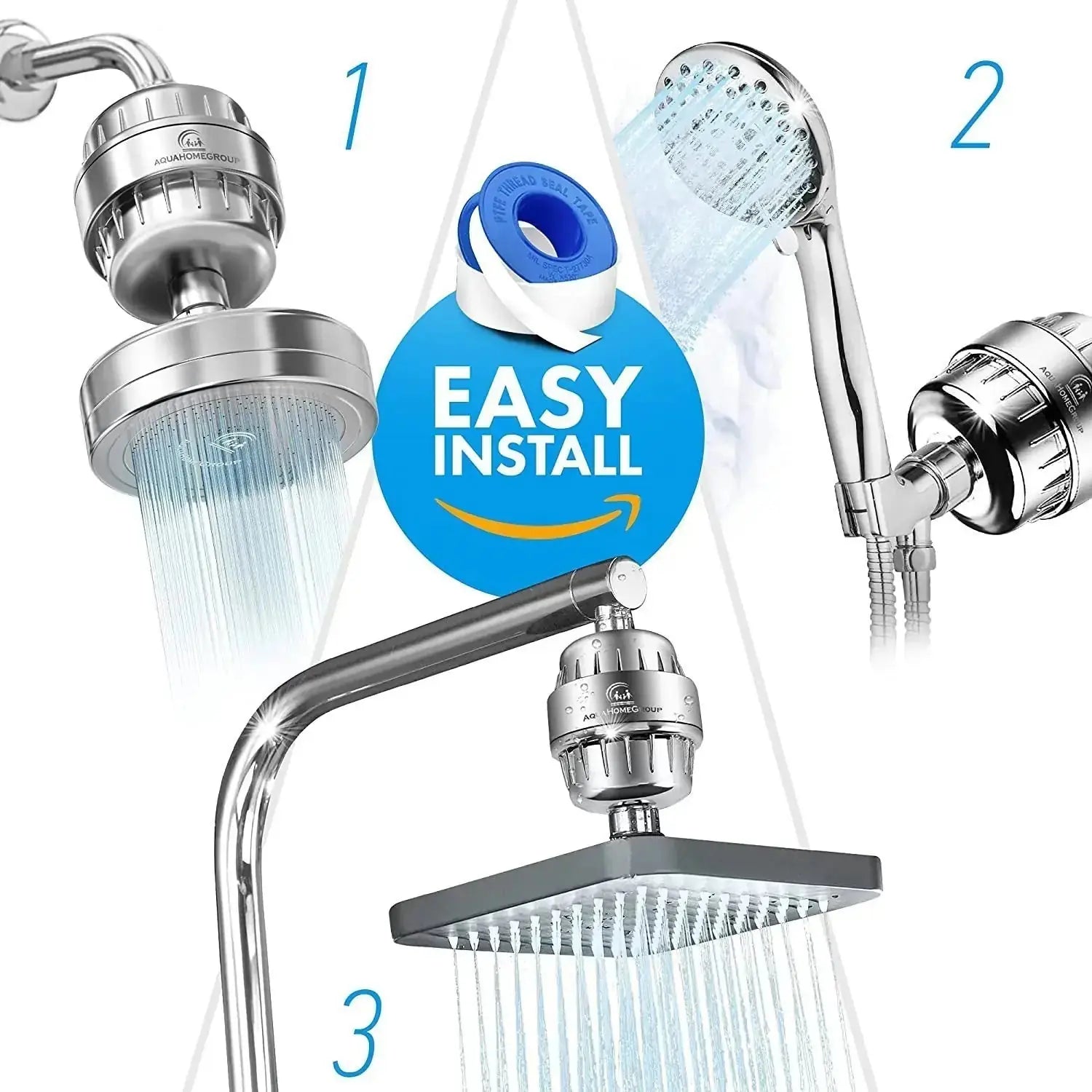 17-layer Shower Filter Active Health Shower Head 