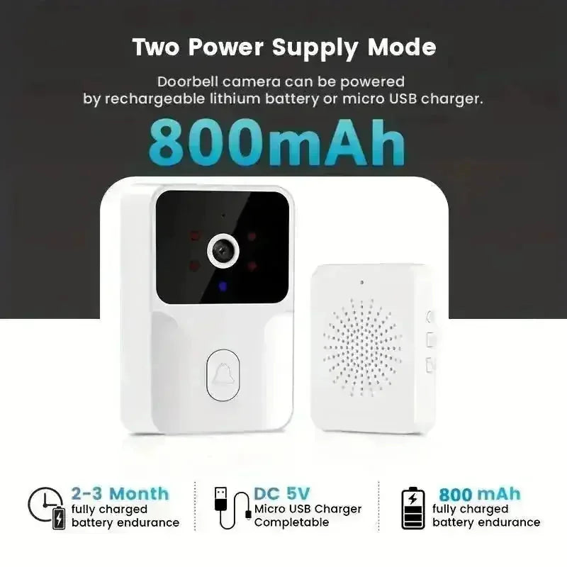 wireless video doorbell | hd video doorbell | night vision security camera | ultrasonic cleaning