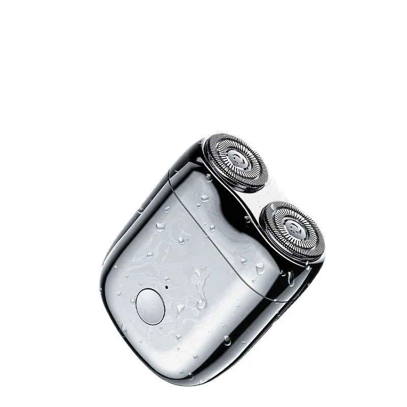 usb rechargeable electric shaver | waterproof mens shaver | portable travel razor | ultrasonic cleaning