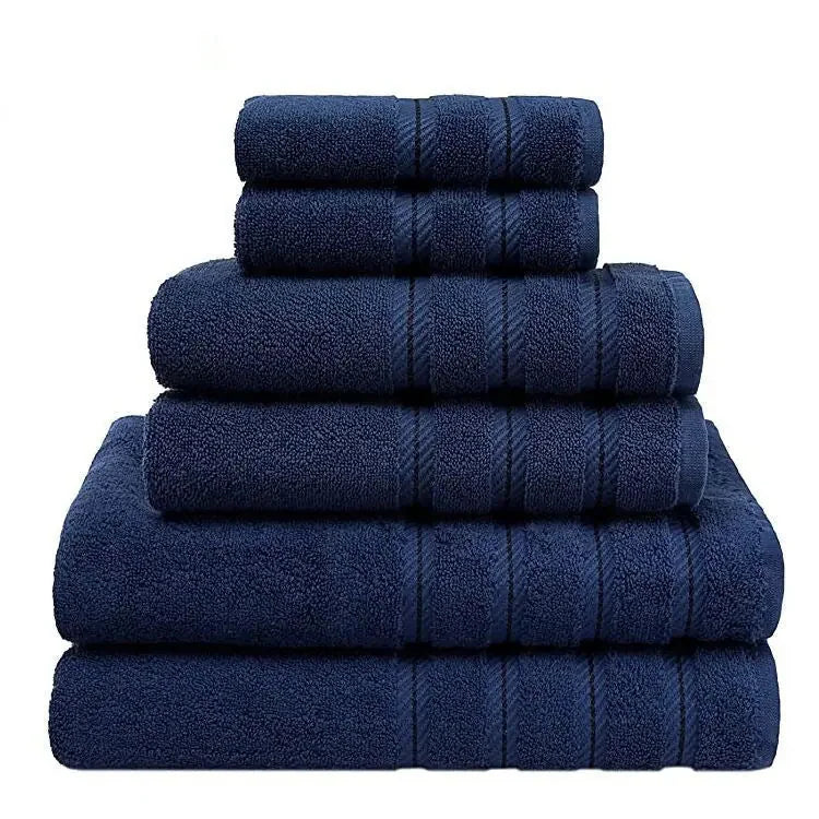 ultra-absorbent cotton towel set | 600 gsm heavy weight bath towels | quick-dry bathroom towels | ultrasonic cleaning
