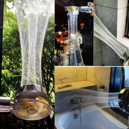 Modern Minimalist Supercharged Small Waist Small Fan Shower Nozzle 