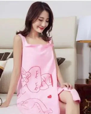 quick-dry microfiber towel | adjustable elastic suspenders | womens bath towel with straps | ultrasonic cleaning