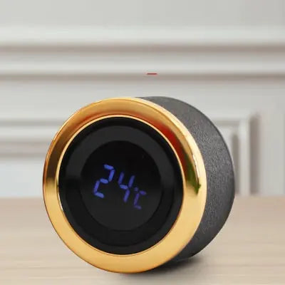 Business mug touch temperature measurement 