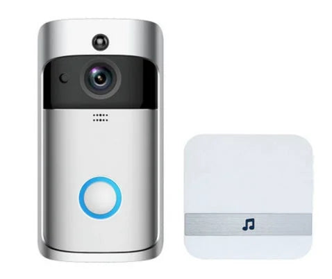 p hd video doorbell | easy diy installation | night vision security camera | energy saving