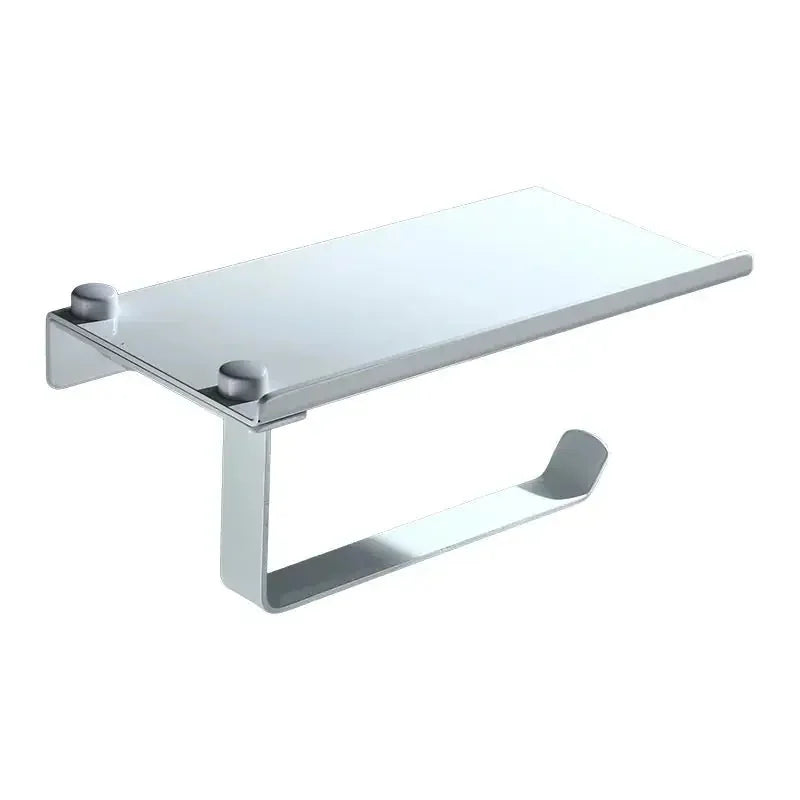 stainless steel construction | heavy-duty toilet paper holder | bathroom tissue box holder | energy saving
