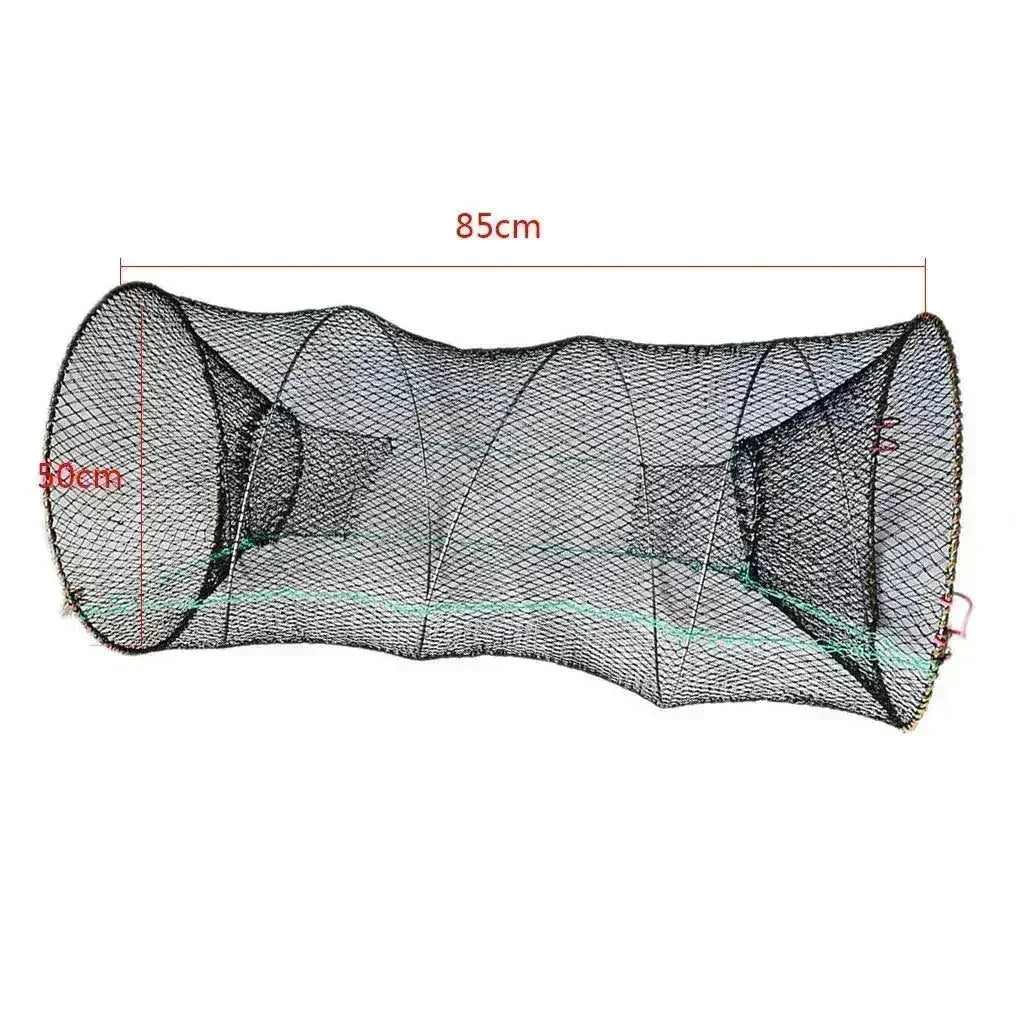 heavy-duty stainless steel mesh | collapsible fish trap | portable turtle trap | energy saving