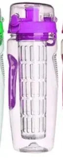 bpa-free plastic water bottle | 32-ounce fruit infuser bottle | dishwasher-safe sports bottle | energy saving