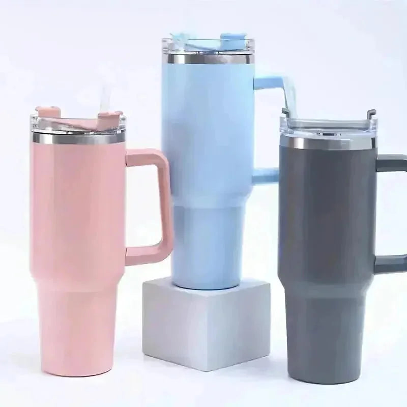 vacuum insulated tumbler | 40oz stainless steel tumbler | double wall insulated cup | ultrasonic cleaning