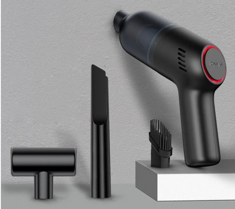 wireless charging car vacuum | 8000pa suction power | handheld auto vacuum cleaner | energy saving