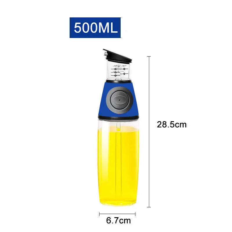 500ml Measurable Glass Bottle Oil Bottle Soy Bottle Kitchenware 