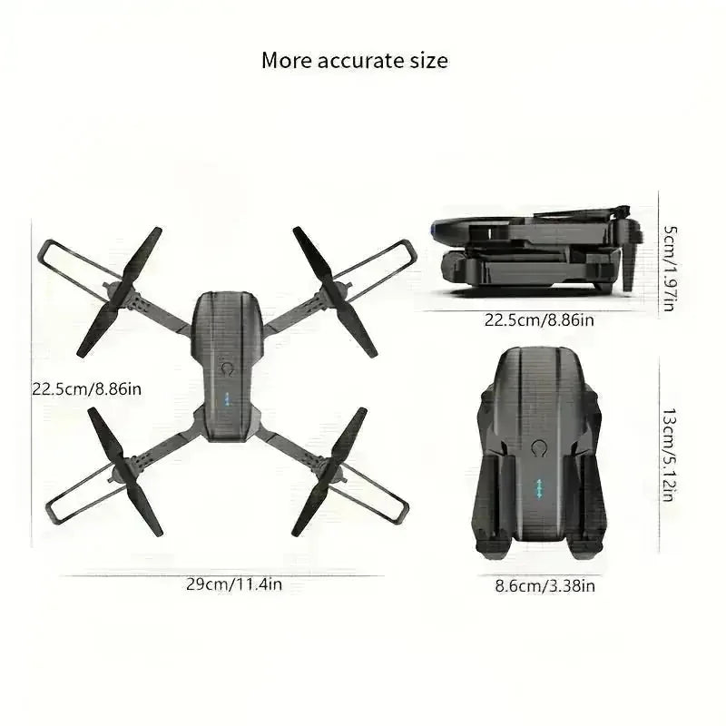 k dual camera drone | optical flow positioning system | long flight time drone | energy saving