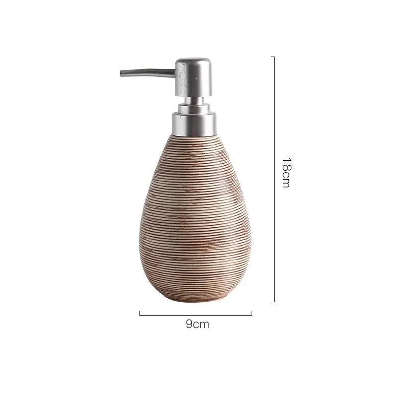 ceramic soap dispenser | wall-mounted shower gel bottle | bathroom lotion dispenser | energy saving