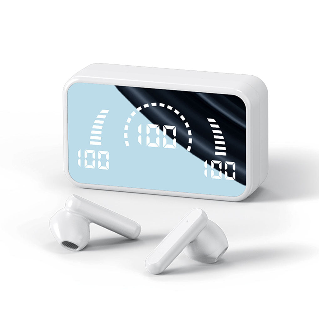 Wireless Bluetooth Earphone In-ear Super Long Standby Wireless Headsets With Mic LED Stereo Audio Sport Earbuds 