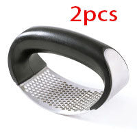 Upgraded Stainless Steel Garlic Press Squeezer Manual Garlic Ginger Rocker Crusher Garlic Cutting Mince Tools Kitchen Gadgets 