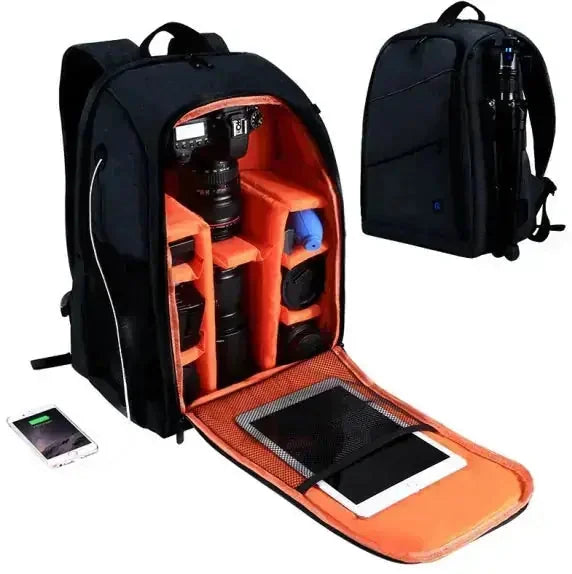 waterproof camera backpack | dslr camera bag | shockproof camera case | energy saving