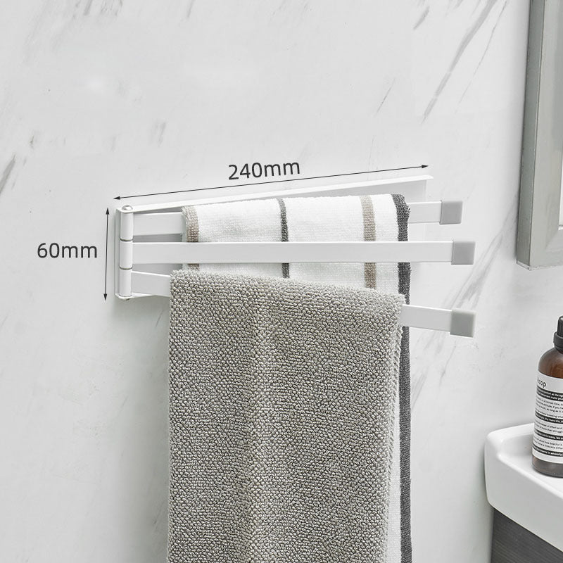 Nordic Bathroom Non-perforated Towel Rack Bathroom 