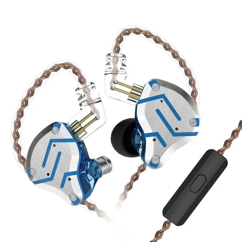 metal alloy earbuds | titanium coated drivers | noise isolating in-ear headphones | energy saving