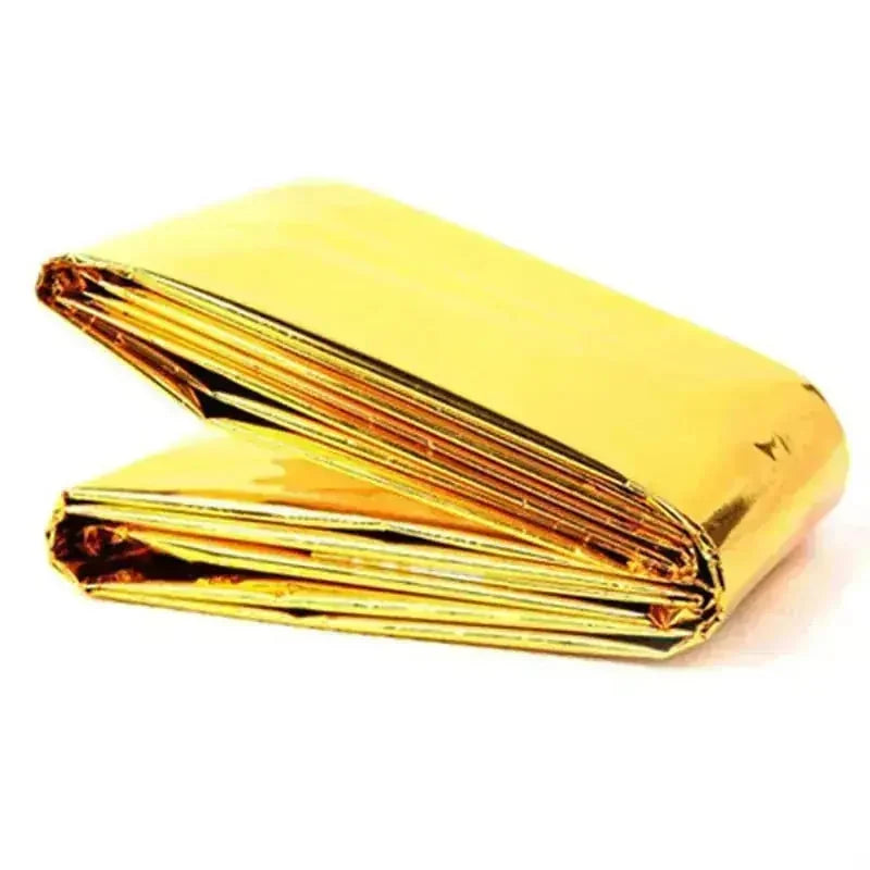 hypothermia emergency blanket | mylar thermal blanket | survival blanket for camping | energy saving
