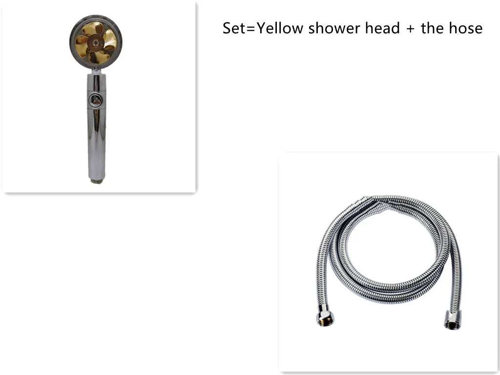 water saving shower head | high pressure rain shower | 360 degree rotating nozzle | energy saving