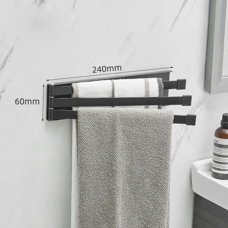 Nordic Bathroom Non-perforated Towel Rack Bathroom 