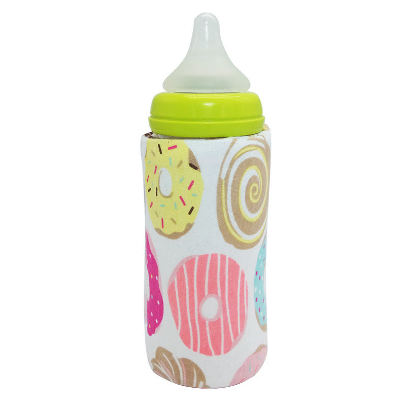 USB Milk Water Warmer Travel Stroller Insulated Bag Portable Baby Nursing Bottle Heater Cover Baby Food Warmer Bottle Warmer 