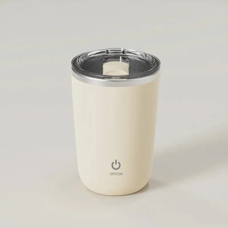 automatic stirring mug | stainless steel self stirring cup | 350ml electric mixing mug | energy saving