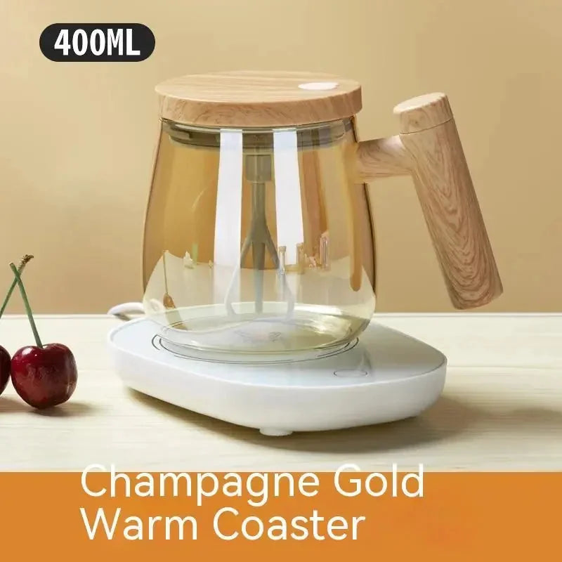 self stirring coffee mug | 400ml electric mixing cup | high speed automatic stirrer | energy saving