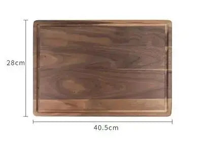 Black Walnut Wood Cutting Board Creative Whole Tray Fruit Chopping Cutting Board Wood Chopping Blocks For Kitchen 