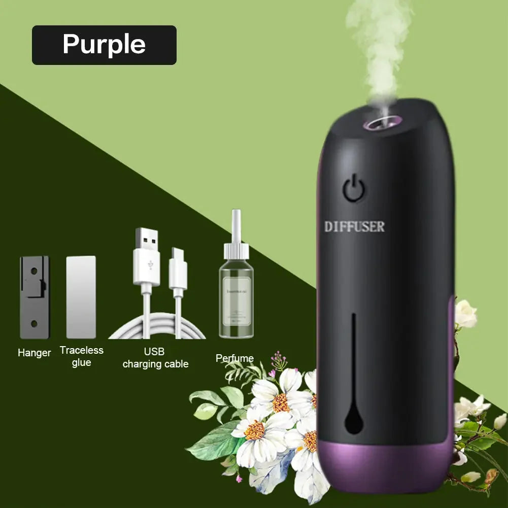 ml capacity aromatherapy machine | timed automatic spraying diffuser | household perfume machine | ultrasonic cleaning