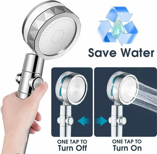 Modern Minimalist Supercharged Small Waist Small Fan Shower Nozzle 