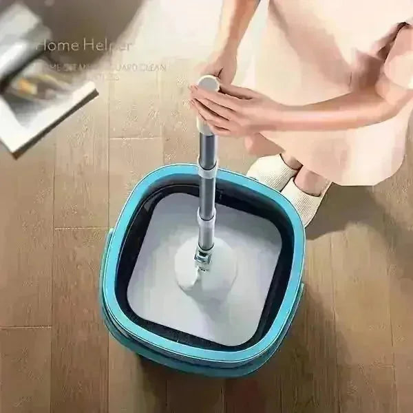 self-cleaning mop bucket | 360 degree rotating mop head | microfiber mop pads included | ultrasonic cleaning