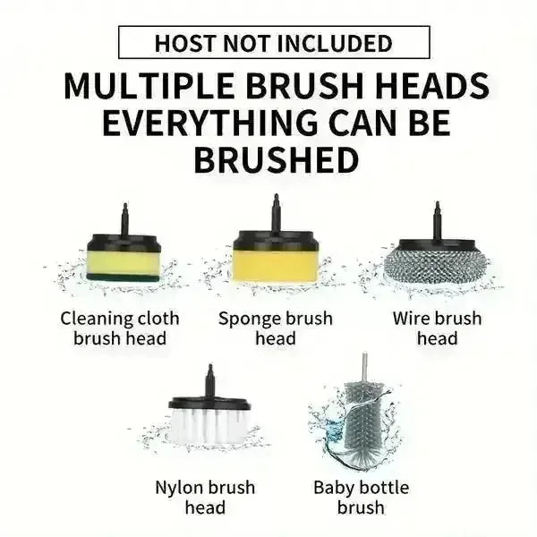 cordless electric spin scrubber | stainless steel brush head | long battery life spin scrubber | energy saving