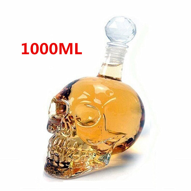 Skull Skull Double Transparent Glass 