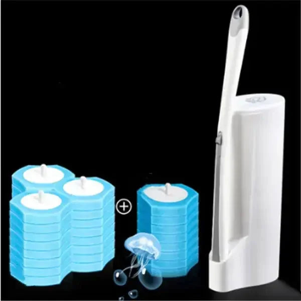 disposable toilet brush | biodegradable toilet brush | single-use toilet brush | energy saving