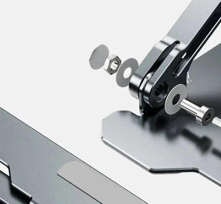 Adjustable Laptop Stand Portable Computer Stand Aluminum Alloy Laptop Riser Compatible Laptop Stand Holder 