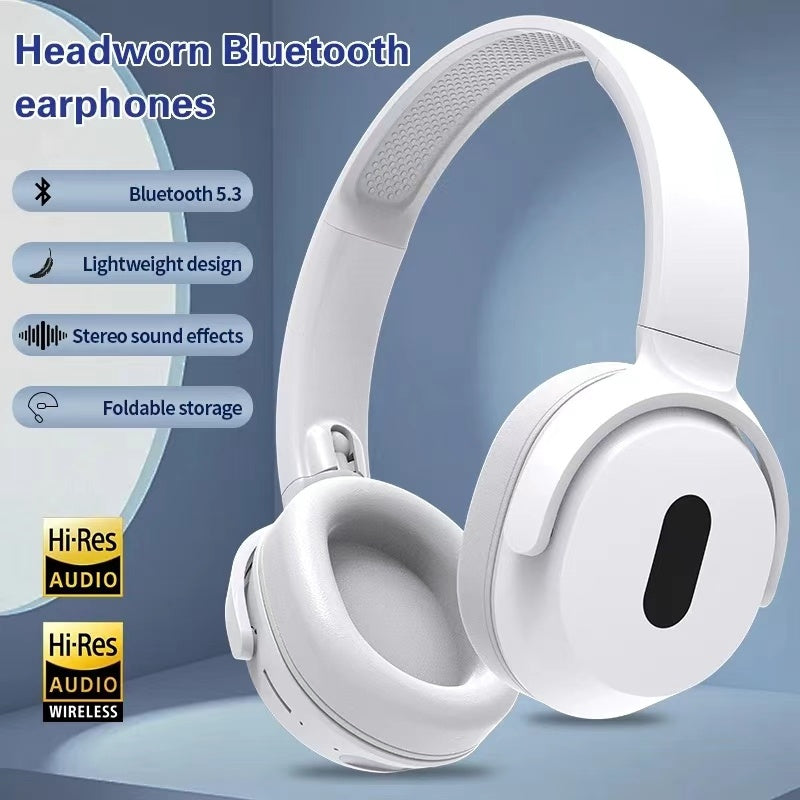 Foldable Wireless Headphones Bluetooth Sports Earphones Hifi Stereo Noise Cancelling Headphones With Mic Over Ear Gamer Headsets 
