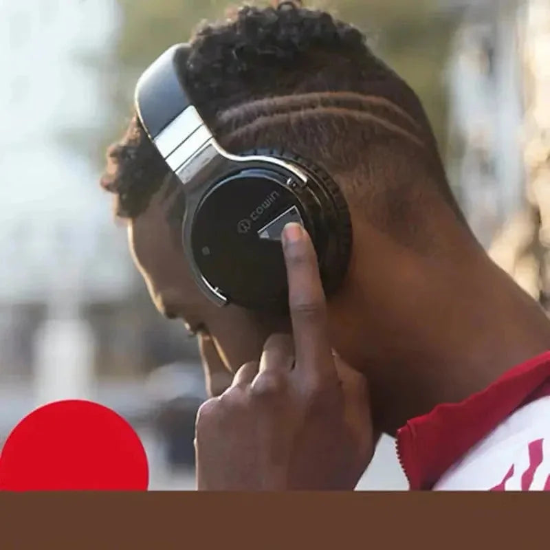 active noise canceling headphones | wireless bluetooth headset | long battery life | energy saving