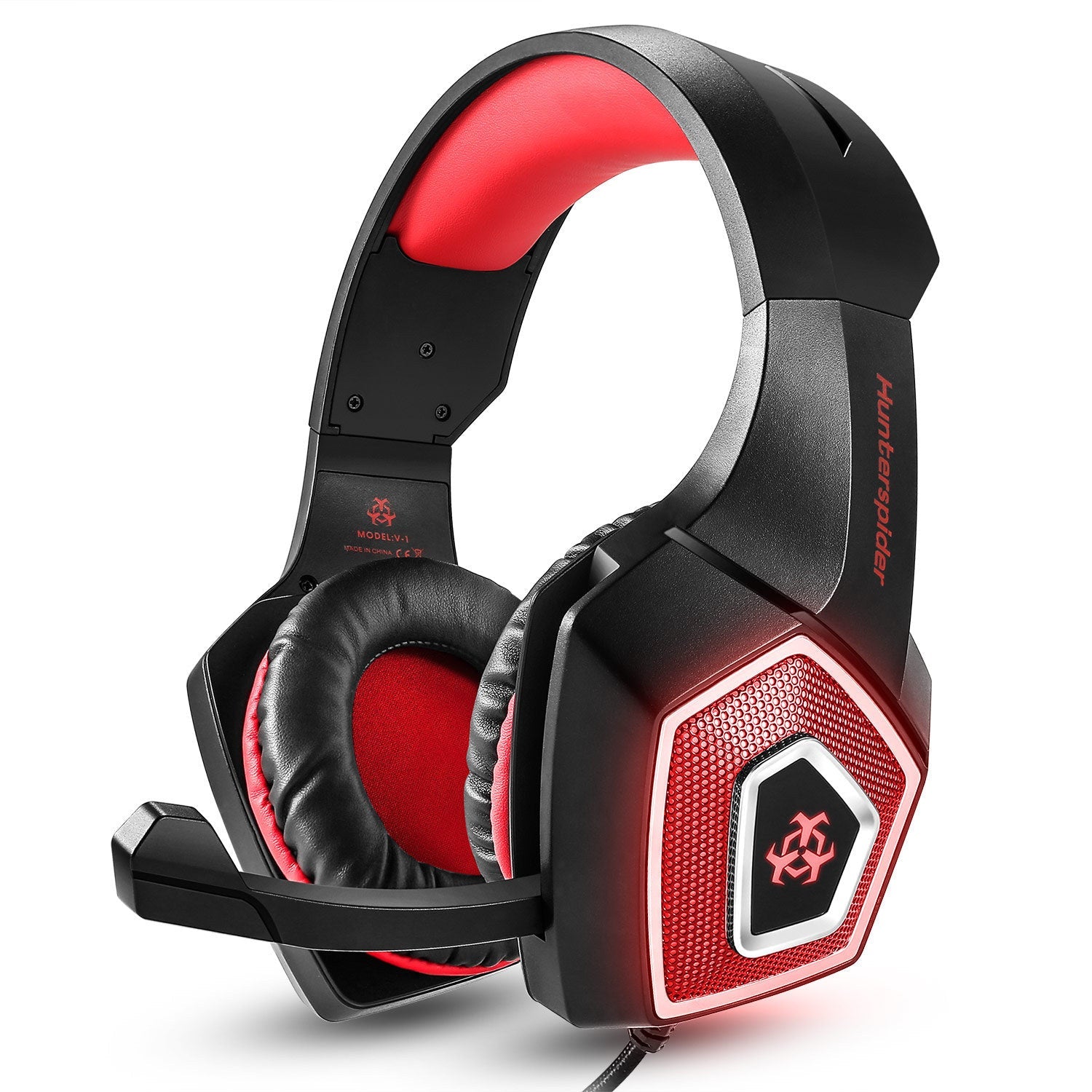 Gaming Headset RGB Lighted Wired Headset 