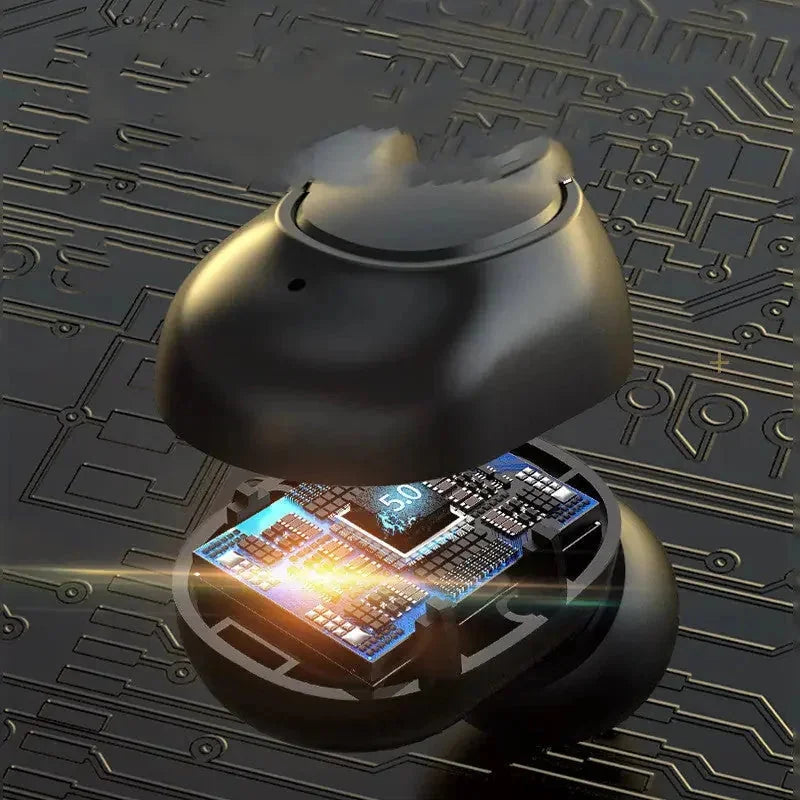 binaural stereo earbuds | dual microphone noise cancellation | long battery life earbuds | energy saving